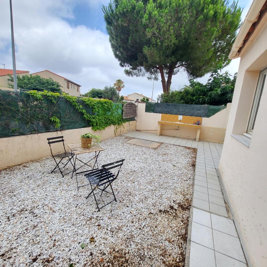 Bel Appartement Avec Jardin De 30M2 , Climatise Avec Parking Et Arrivee Autonome Cabestany ภายนอก รูปภาพ