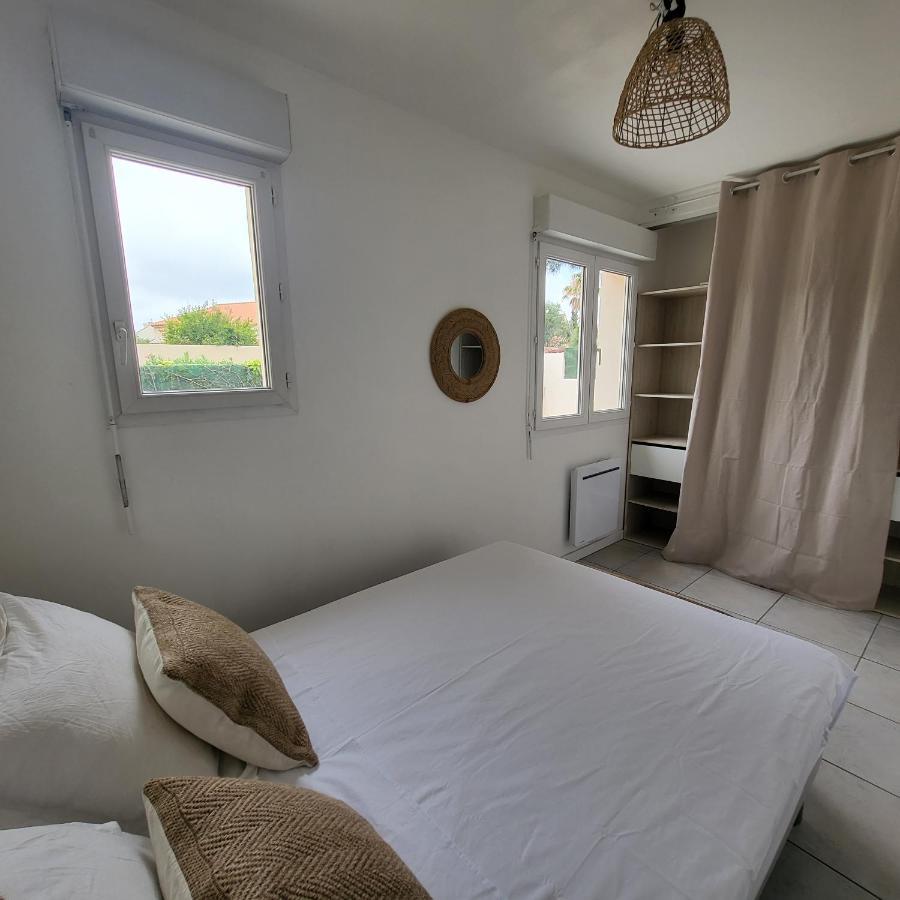 Bel Appartement Avec Jardin De 30M2 , Climatise Avec Parking Et Arrivee Autonome Cabestany ภายนอก รูปภาพ