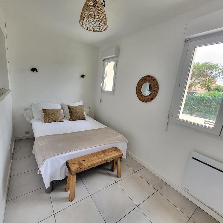 Bel Appartement Avec Jardin De 30M2 , Climatise Avec Parking Et Arrivee Autonome Cabestany ภายนอก รูปภาพ